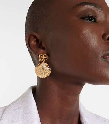 Boucles d’oreilles clip Capri DG à cristaux | Dolce&Gabbana