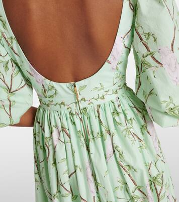 Maxikleid Vivianne Cacatua aus Baumwolle | Agua by Agua Bendita
