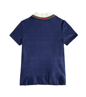 Baby - Abito Gucci Web in jersey di cotone | Gucci Kids