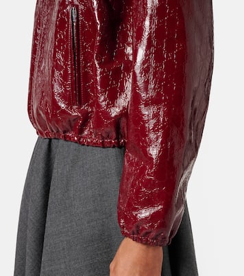 Bomberjacke aus Leder | Gucci