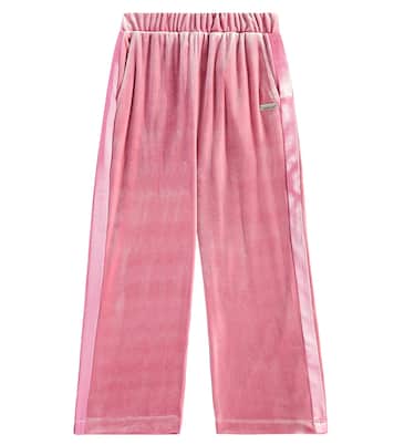 Pantaloni sportivi in velluto | Monnalisa