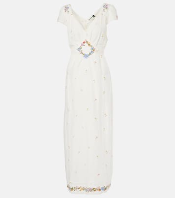 Besticktes Maxikleid Carey | Rixo