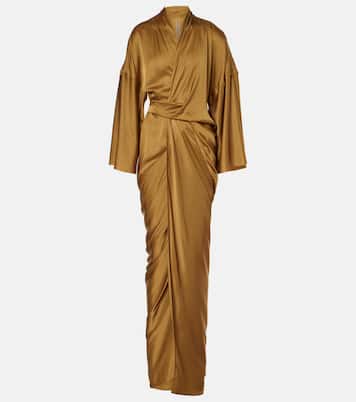 Robe aus Satin | Rick Owens