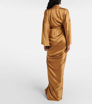 Robe aus Satin | Rick Owens