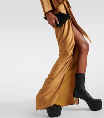 Robe aus Satin | Rick Owens