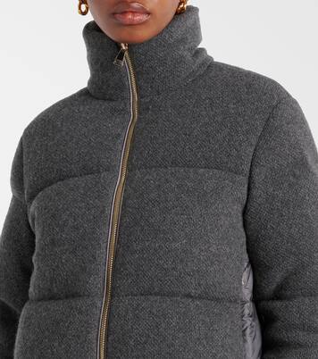 Daunenjacke Breze aus Kaschmir und Wolle | Moncler