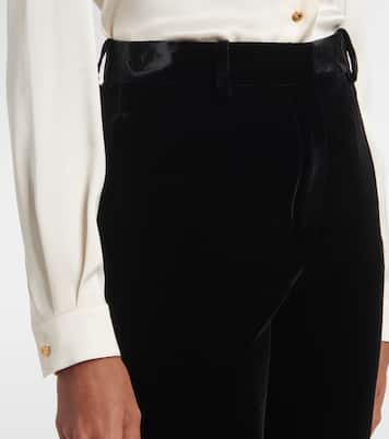 Pantaloni a gamba larga Goldie in velluto | Loro Piana