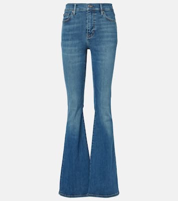 Jean flare Le High Flare à taille haute | Frame