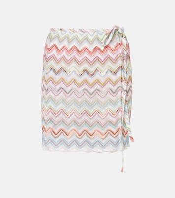 Pareo a zig-zag con lamé | Missoni