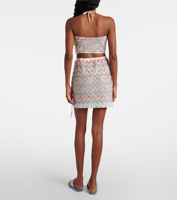 Pareo a zig-zag con lamé | Missoni