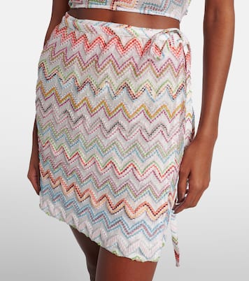 Pareo a zig-zag con lamé | Missoni