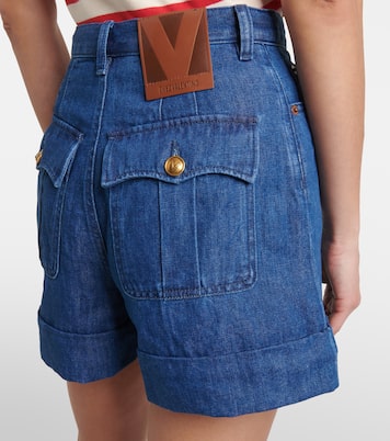 Short en coton et lin | Valentino