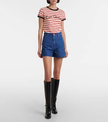 Short en coton et lin | Valentino