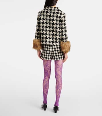 Floral lace tights | Valentino