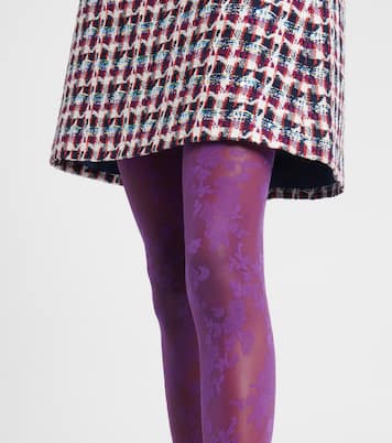 Floral lace tights | Valentino