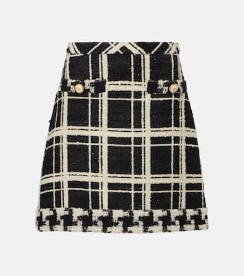 Mossi wool-blend tweed miniskirt | Valentino