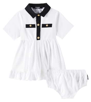 Baby Set aus Polokleid und Höschen | Balmain Kids