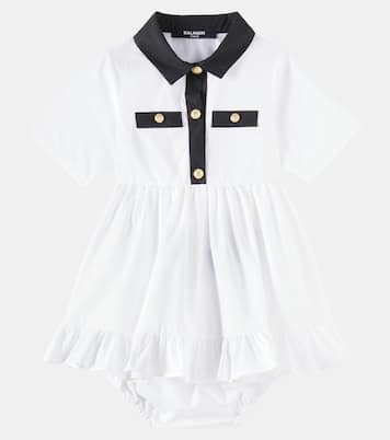 Baby Set aus Polokleid und Höschen | Balmain Kids