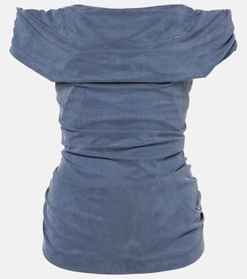 Ginnie ruched jersey top | Vivienne Westwood