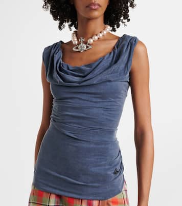 Ginnie ruched jersey top | Vivienne Westwood