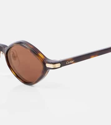 Lunettes de soleil Première De Cartier ovales | Cartier Eyewear Collection