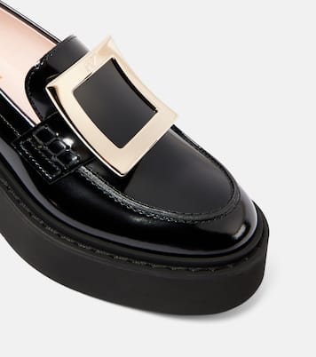 Viv' Rangers patent leather platform loafers | Roger Vivier