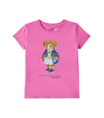 T-shirt Polo Bear en coton | Polo Ralph Lauren Kids