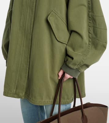 Kemeta oversized cotton canvas jacket | The Row
