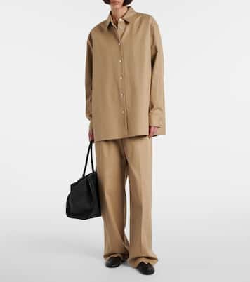 Camicia Tansy in cotone e cashmere  | The Row