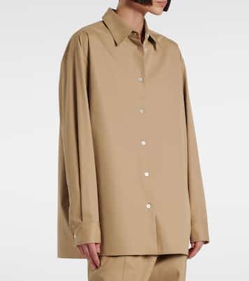 Camicia Tansy in cotone e cashmere  | The Row