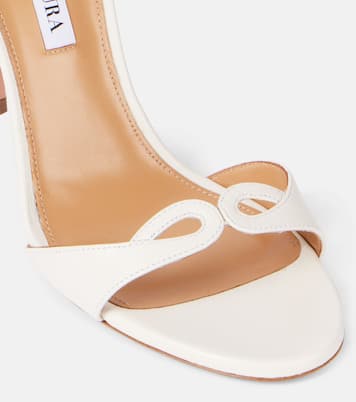 Tessa 105 leather sandals | Aquazzura