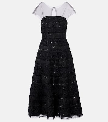Robe mit Pailletten  | Carolina Herrera