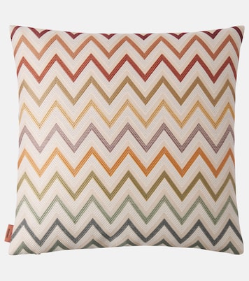 Cojín Watamu de algodón en zigzag | Missoni