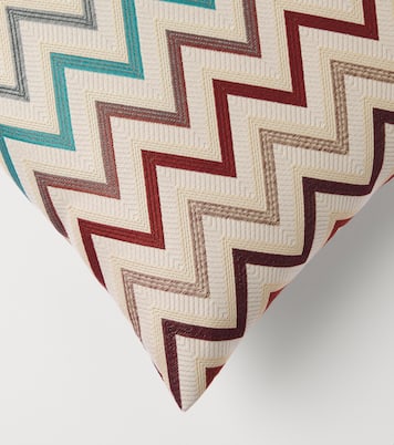 Cojín Watamu de algodón en zigzag | Missoni