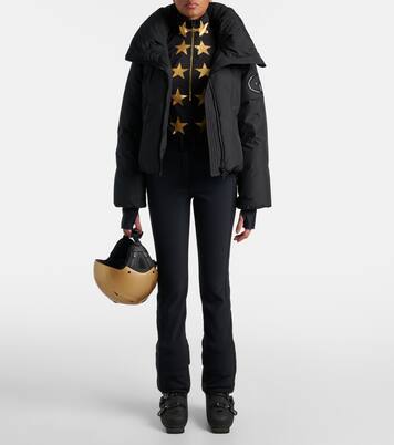 Lunaria printed half-zip ski top | Goldbergh