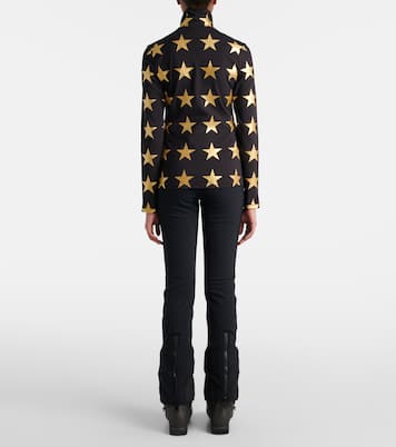 Lunaria printed half-zip ski top | Goldbergh