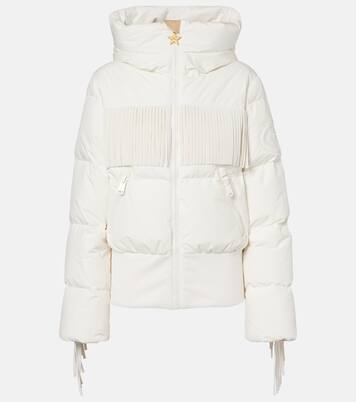 Marna fringed down ski jacket | Goldbergh