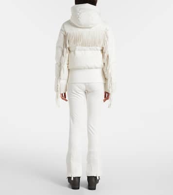 Marna fringed down ski jacket | Goldbergh