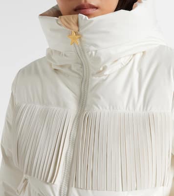Marna fringed down ski jacket | Goldbergh