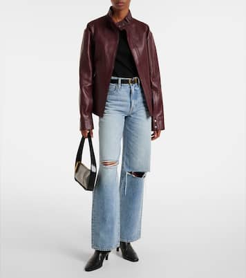 Jeans Grace a gamba larga e vita media | Slvrlake