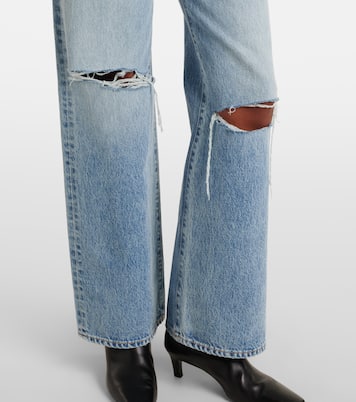 Jeans Grace a gamba larga e vita media | Slvrlake