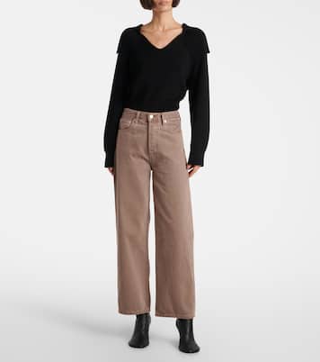 High-rise wide-leg jeans | Agolde