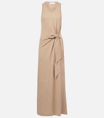 Angeline cotton and cashmere maxi dress | Lisa Yang