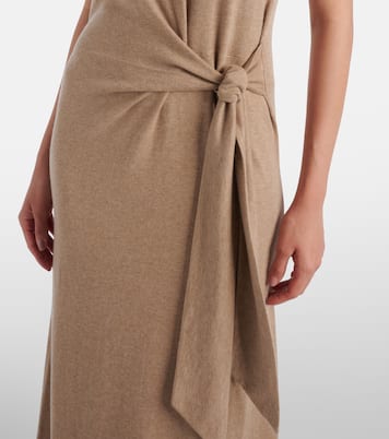 Angeline cotton and cashmere maxi dress | Lisa Yang
