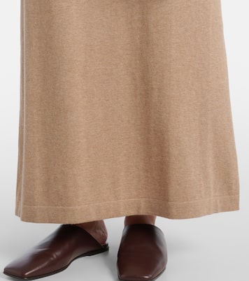 Angeline cotton and cashmere maxi dress | Lisa Yang