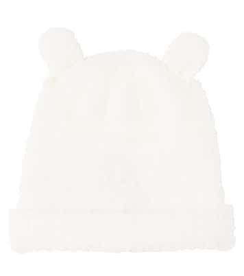 Baby logo wool-blend beanie | Moncler Enfant