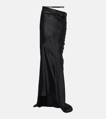 Maxirock aus Seidensatin | Tom Ford