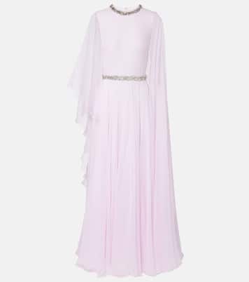 Robe aus Seide mit Kristallen | Givenchy