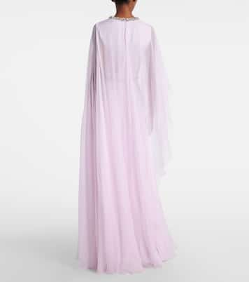 Robe aus Seide mit Kristallen | Givenchy