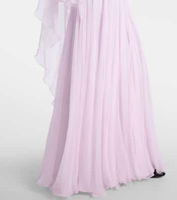 Robe aus Seide mit Kristallen | Givenchy